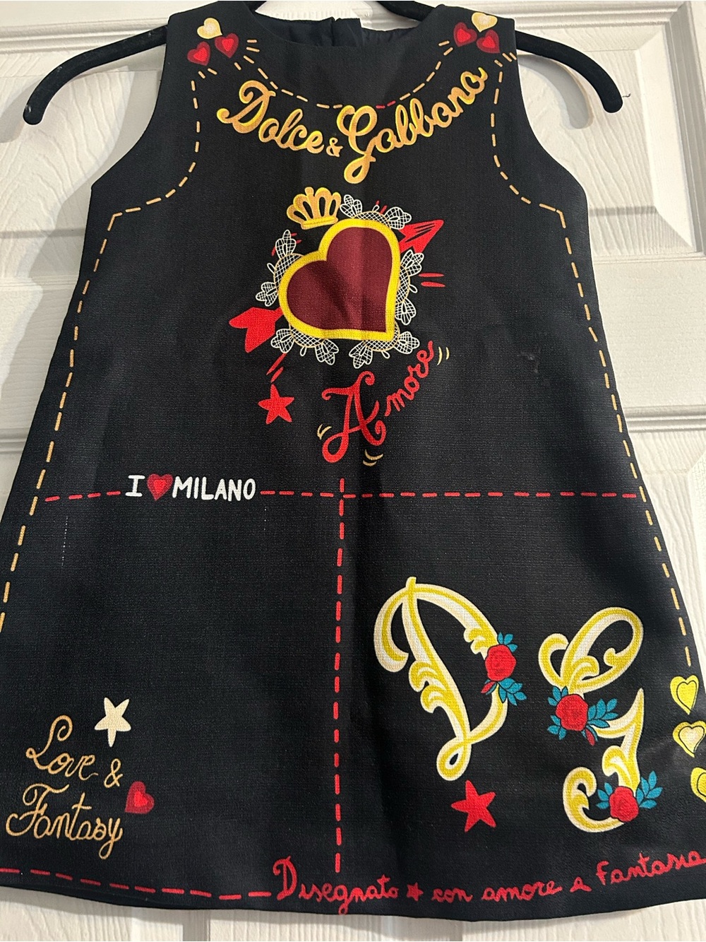 Toddler D&G Fashion Dress